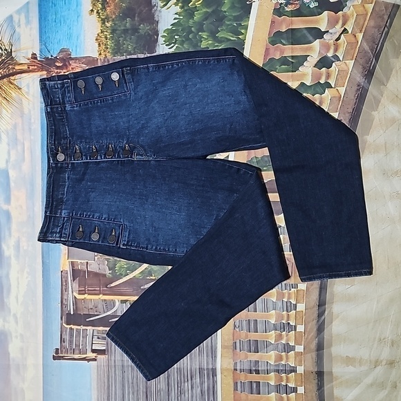 J Brand‎ Natasha 11 Button Jeans Size 28 - Picture 1 of 7